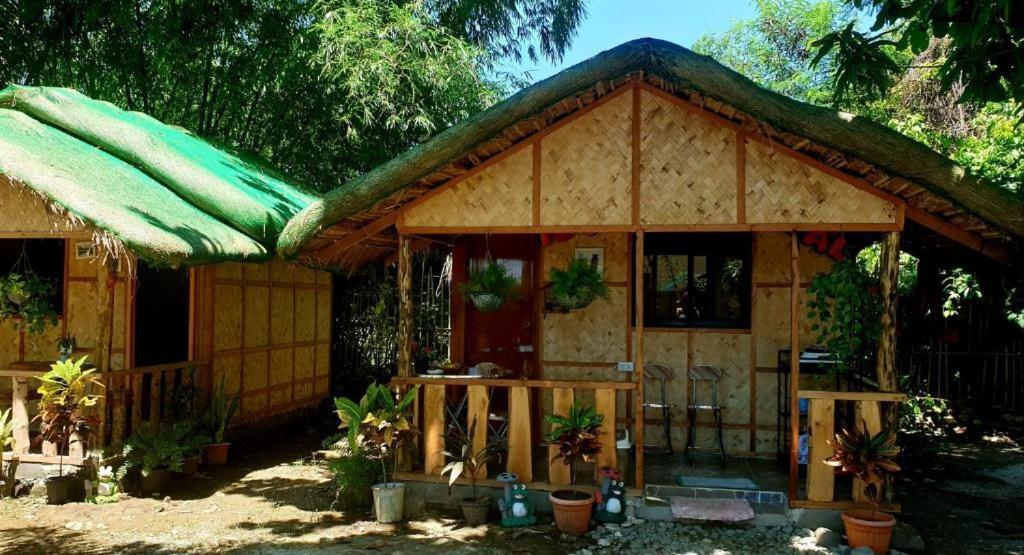 Traditional Filipino Transient House And Huts Near 100 Islands Wharf Alaminos Zewnętrze zdjęcie
